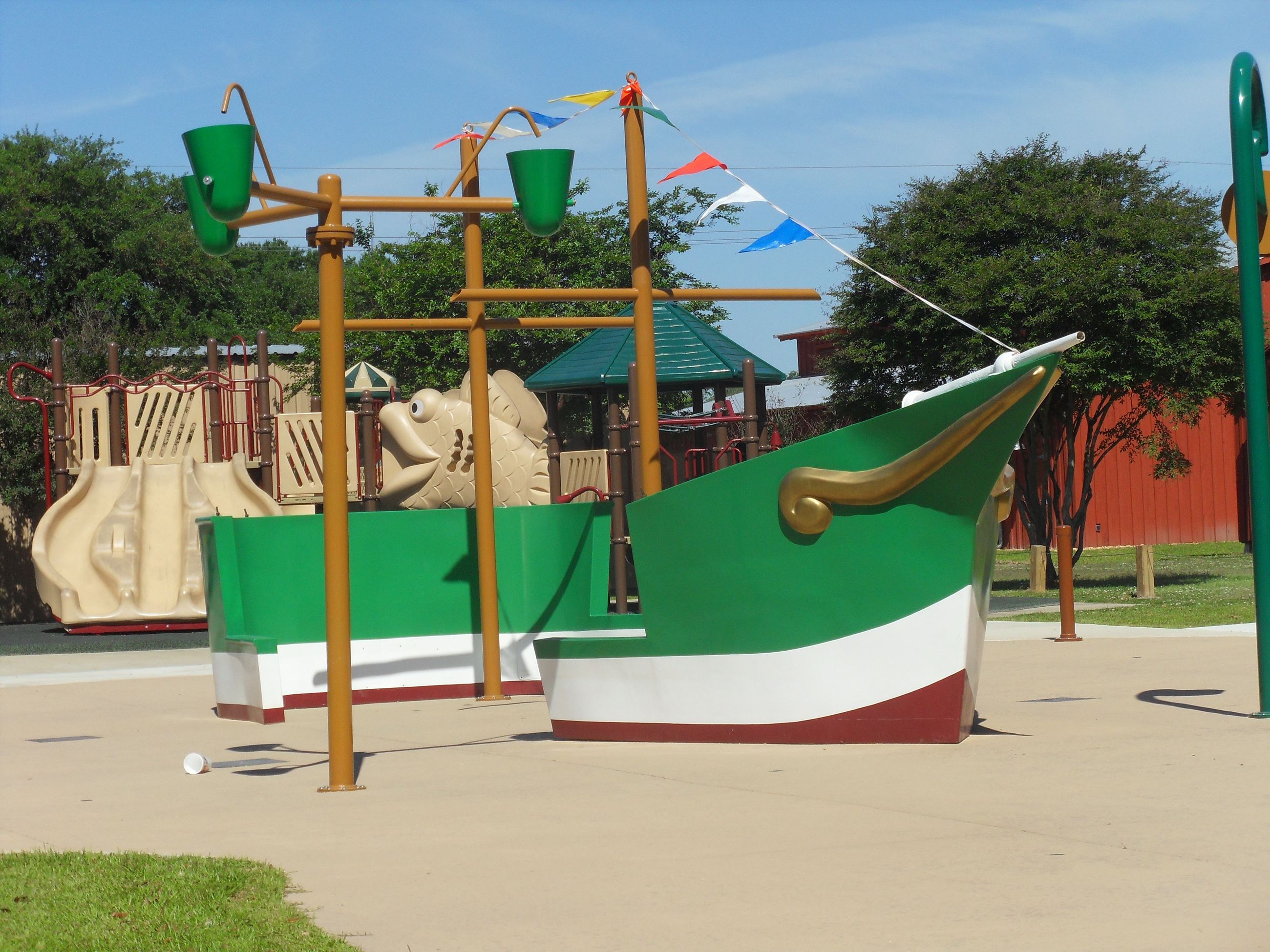 Ship at Water Park