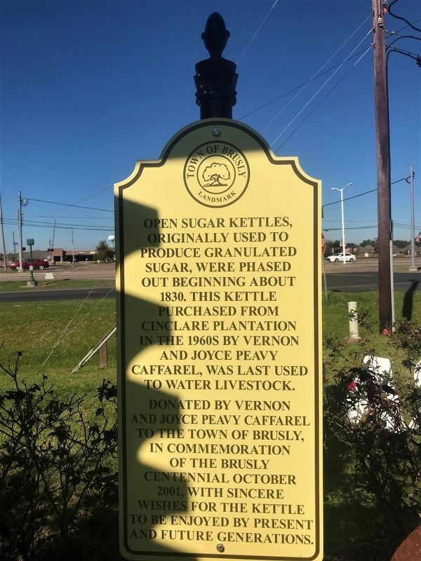 Open Sugar Kettles Marker